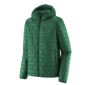 Patagonia Men's Nano Puff Hoody -Conifer Green - M - New with tags